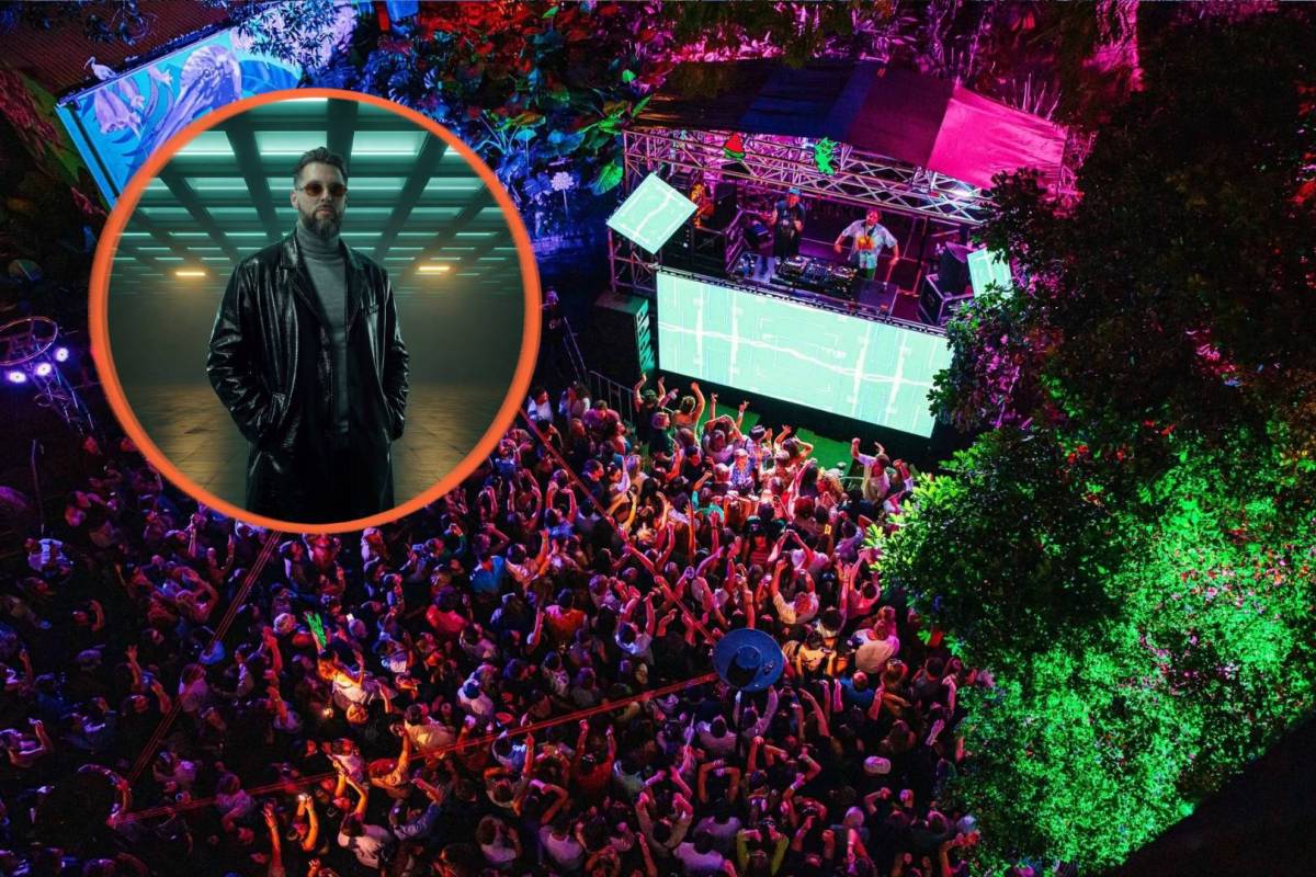 Electro Merveilles open-air party at the University of Sydney